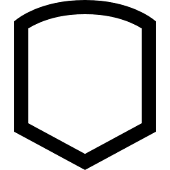 Shield 3 Icon from Sharp Line Set