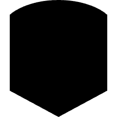 Shield 3 Icon from Sharp Solid Set