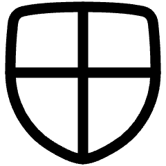 Shield 3 Icon from Plump Line Set