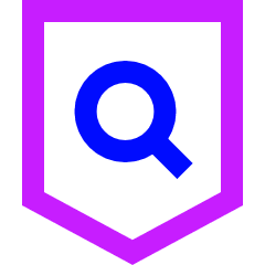 Shield Privacy Policy Check Icon from Sharp Neon Set