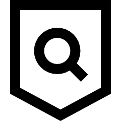 Shield Privacy Policy Check Icon from Sharp Line Set