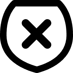 Shield Privacy Protection Off Disable Icon from Flex Remix Set