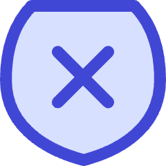 Shield Privacy Protection Off Disable Icon from Flex Duo Set