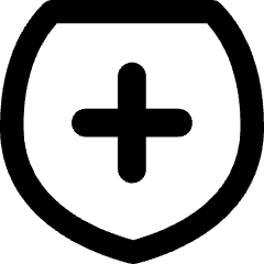 Shield Protection Moderator Add Icon from Flex Remix Set