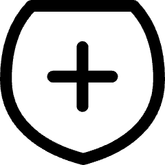 Shield Protection Moderator Add Icon from Flex Line Set