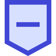 Shield Protection Moderator Remove Icon from Sharp Duo Set