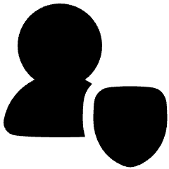 User Protection 1 Icon from Plump Solid Set