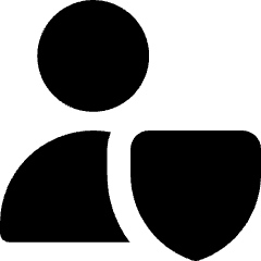 User Protection 1 Icon from Core Solid Set