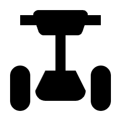 Segway Scooter Self Balance Icon from Nova Solid Set