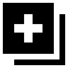 Add Layer 1 Icon from Sharp Solid Set