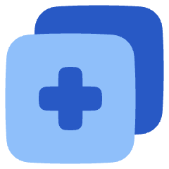 Add Layer 2 Icon from Plump Flat Set