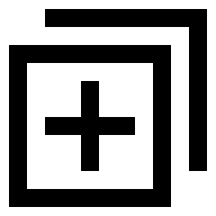 Add Layer 2 Icon from Sharp Line Set
