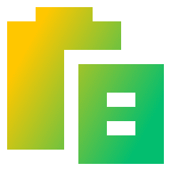 Copy Paste Icon from Sharp Gradient Set