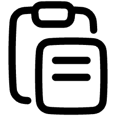 Copy Paste Icon from Plump Line Set