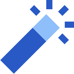 Magic Wand 1 Icon from Sharp Flat Set