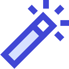 Magic Wand 1 Icon from Sharp Duo Set