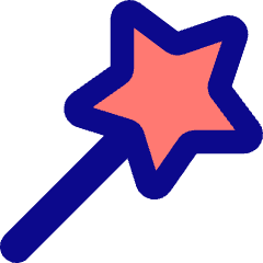 Magic Wand 2 Icon from Core Pop Set