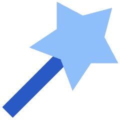Magic Wand 2 Icon from Sharp Flat Set