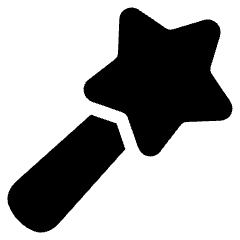 Magic Wand 2 Icon from Plump Solid Set