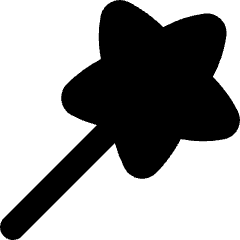 Magic Wand 2 Icon from Flex Solid Set