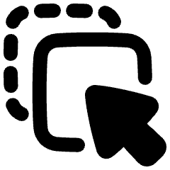 Multi Select Cursor Icon from Plump Remix Set