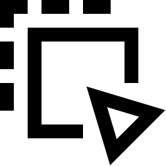 Multi Select Cursor Icon from Sharp Line Set