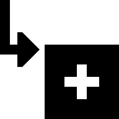 New Sublayer Icon from Sharp Solid Set