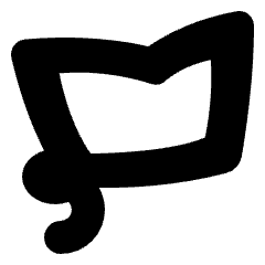 Polygonal Lasso Tool Icon from Plump Solid Set