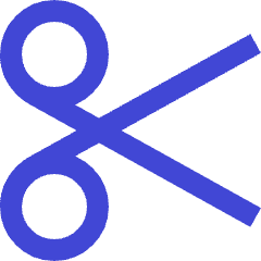 Scissors Icon from Sharp Duo Set