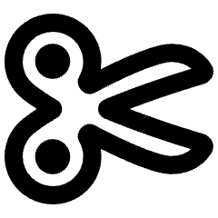 Scissors Icon from Plump Remix Set