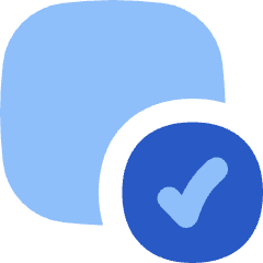 Select App Object Mark Icon from Flex Flat Set