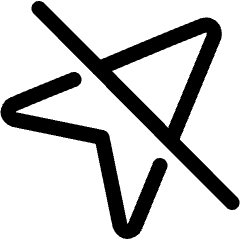 Cursor Cancel Slash Icon from Ultimate Regular Set