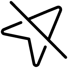 Cursor Cancel Slash Icon from Ultimate Light Set