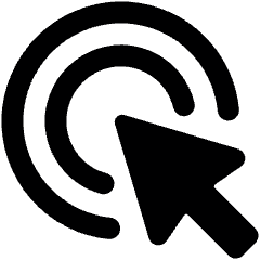 Cursor Double Click 3 Icon from Ultimate Bold Set