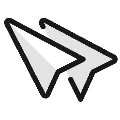 Cursor Double Icon from Ultimate Colors Set