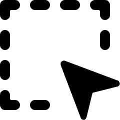 Cursor Select 3 Icon from Ultimate Bold Set