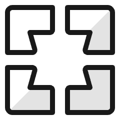 Cursor Select Frame 2 Icon from Ultimate Colors Set