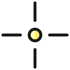 Cursor Target 2 Icon from Ultimate Colors Set