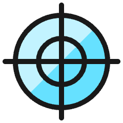 Cursor Target Icon from Ultimate Colors Set
