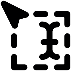 Cursor Type Icon from Ultimate Bold Set