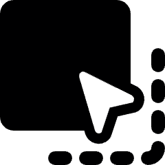 Drag Drop Cursor Icon from Ultimate Bold Set