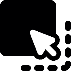 Drag Drop Cursor Pointer Icon from Ultimate Bold Set