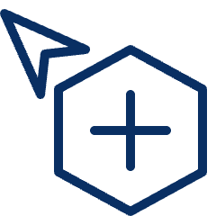 Cursor Arrow Add Icon from Cyber Line Set