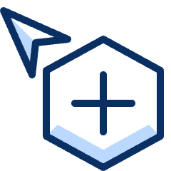 Cursor Arrow Add Icon from Cyber Duotone Set