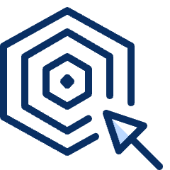 Cursor Arrow Target Icon from Cyber Duotone Set