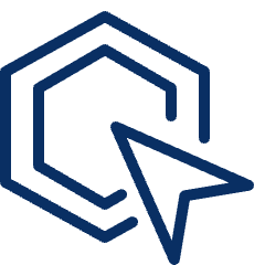 Cursor Double Click Icon from Cyber Line Set