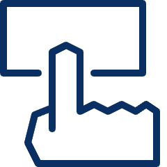 Cursor Hand Textbox Icon from Cyber Line Set