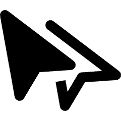 Cursor Double Icon from Nova Solid Set