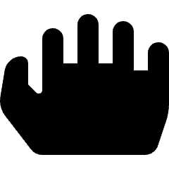 Cursor Hand Close Fist Icon from Nova Solid Set