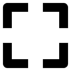 Cursor Select Frame 2 Icon from Nova Solid Set